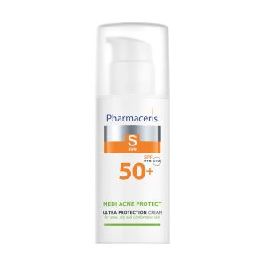 PHARMACERIS S SUN PROTECT MEDI ACNE SPF50+ ZA ZAŠTITU OD SUNCA KOŽE SKLONE AKNAMA 50ML