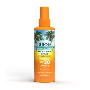 Burra sun sprej za lice i tijelo spf 30 200ml
