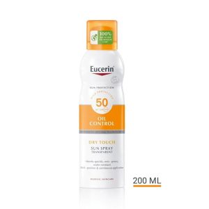 Eucerin oil control sprej spf50+ 200ml