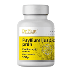 Dr. Plant BIO Psyllium ljuspice u prahu (Plantago ovata)100g