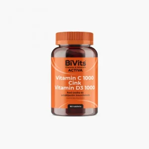 BIVITS Vitamin C 1000 + Cink + D3 60 tbl