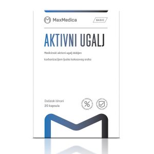 Aktivni ugalj 20 kapsula