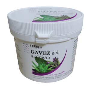 Pharmamed  Herbifit gavez gel s alojom 250ml