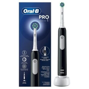 Oral-B Pro Series 1 Cross Action Black električna četkica za zube