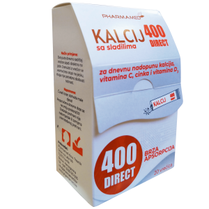 Pharmamed Kalcij 400 DIRECT vrećice