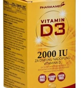 Pharmamed Vitamin D3 2000 IU meke kapsule