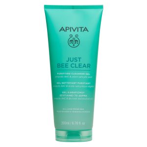 APIVITA JUST BEE CLEAR purifing cleanser gel  200ml