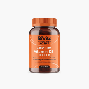 BiVits Kalcij+ Vitamin D3 1000 IU