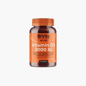 BiVits Vitamin D3 2000 IU, 60 tableta