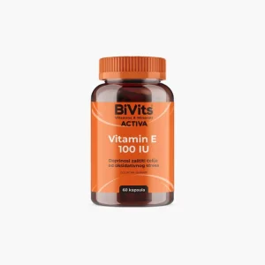 BiVits Vitamin E 100 IU, 60 kapsula