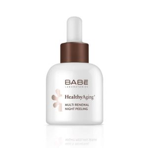 LABORATORIOS BABE MULTI RENEWAL NIGHT PEELING SERUM obnavljajući noćni piling serum sa kiselinama i retinolom 30ml