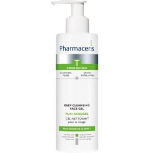 PHARMACERIS T PURI-SEBO GEL ANTIBAKTERIJSKI GEL ZA ČIŠĆENJE LICA SKLONOG AKNAMA 200 ml
