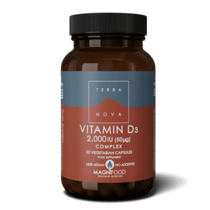 Terranova Vitamin D3 2000IJ kapsule a50
