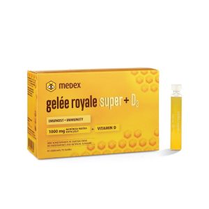 Medex GELÉE ROYALE SUPER + Vitamin D ampule 16x9ml