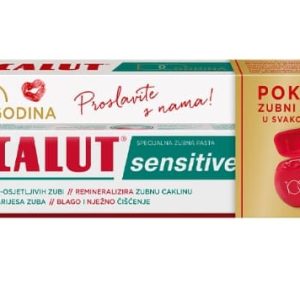 Lacalut sensitive pasta + konac za zube gratis
