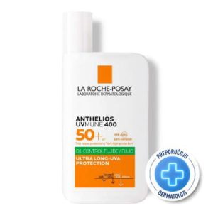 LA ROCHE-POSAY ANTHELIOS UVMUNE 400 FLUID ZA MASNU KOŽU SPF50+ 50ML